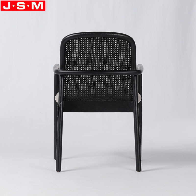 Modern Outdoor Dining Chair Kitchen Artificial Rattan Dining Chair