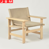 Modern Furniture Imitation Leather Synthetic Leather Frame ArmChair