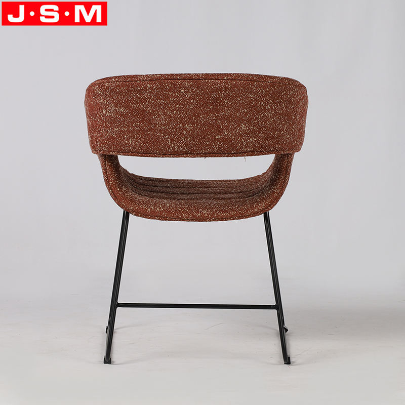 Factory Manufacturer Comfort Fabric Dining Chair Vintage Upholstery Dining Chair