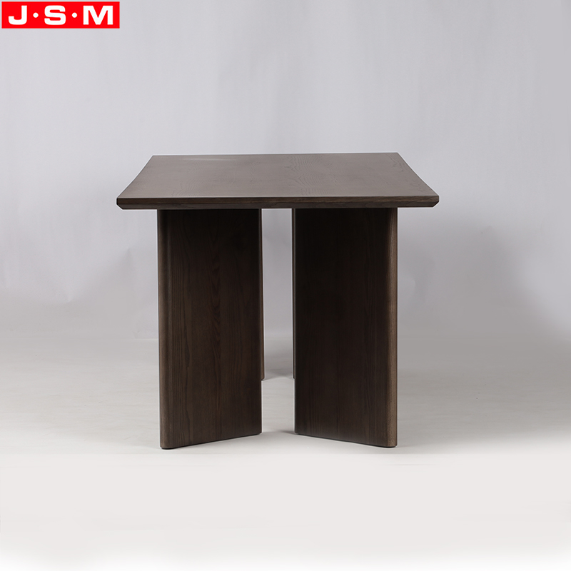 Square Design Wooden Dining Table