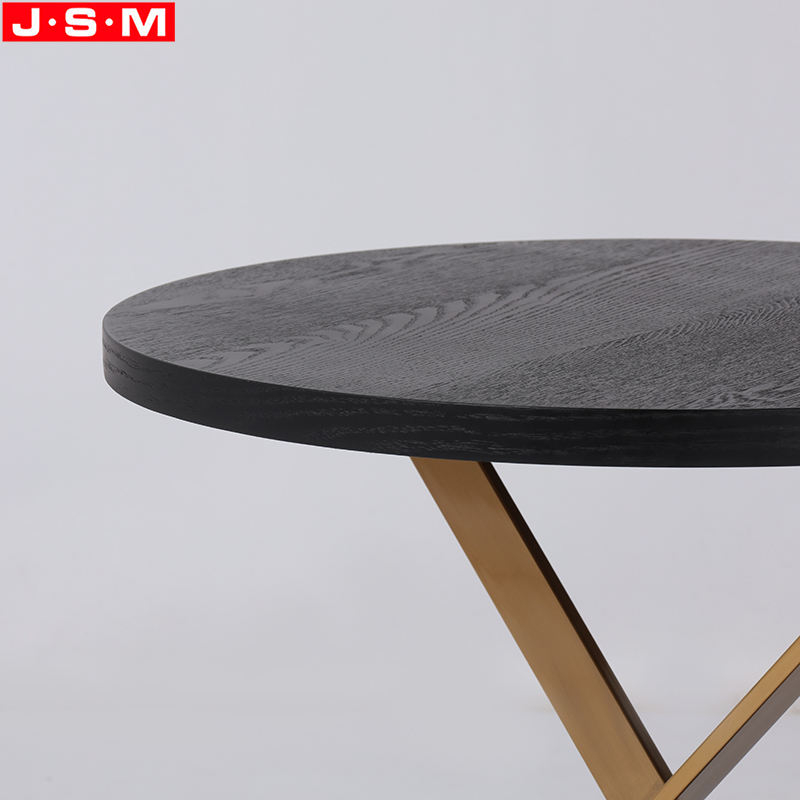Wholesale Simple Design Homes Gardens Round Side Table With Metal Supporting