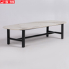 Factory Wholesale Man Made Marble Slatestone Living Room Tea Table