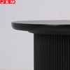 Simple Nordic Black Design Side Table Coffee Table Solid Wood Side Table