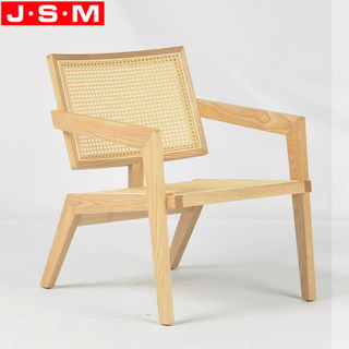 Nordic Furniture Garden Lounge Living Room Lobby Terrace Solid Wood Armchair