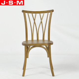 Unique Design Outdoor Restaurant Dining Room Wooden High Back Dining Chairs