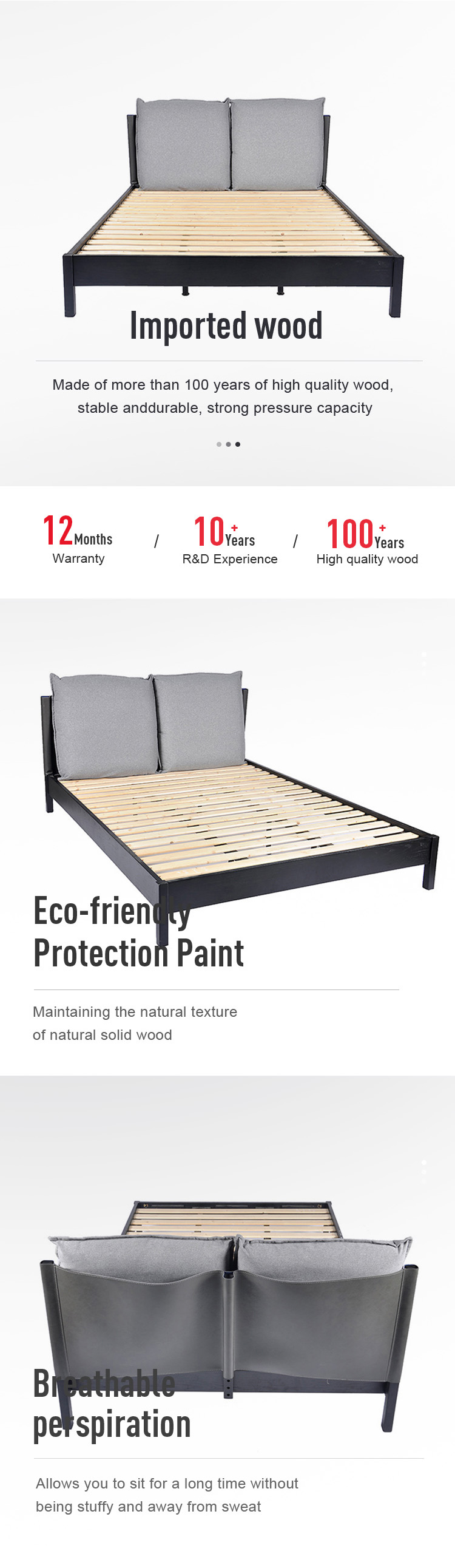 Leather Bed King Size