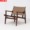 Contemporary Furniture Leather Typology Leisure Chair Living Room Armchair