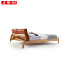 Modern Wooden Single Bed Luxury Solid Wood Bedroom Furniture King Size Bed