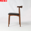 Morden Style Cooling Fabric Seat Wooden Leg High Back Armless Dining Chair