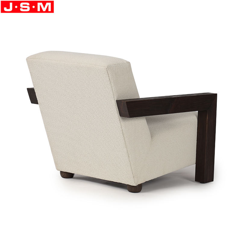 Wholesale Home Mid-Century Modern Accent Chair Fabric Leisure Armchair