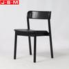 Restaurant Veneer Seat Wooden Chairs Stool Coffee Dining Chairs For Sale