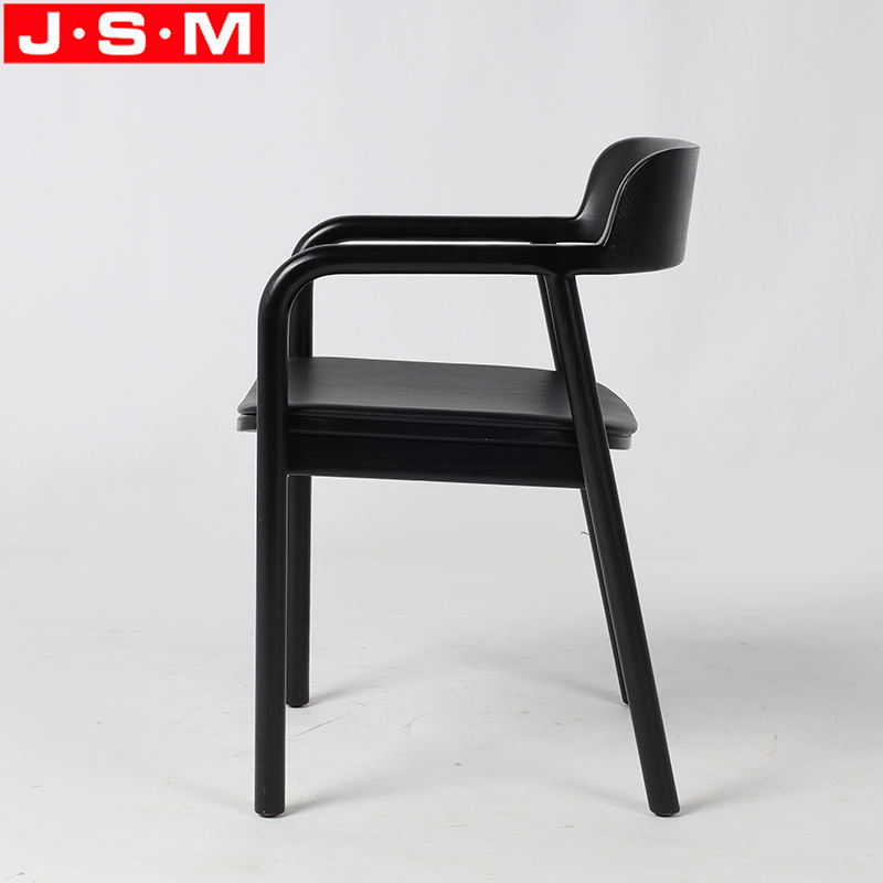 High Quality Cushion Seat Chair Ash Timer Wooden Restaurant Dining Chair