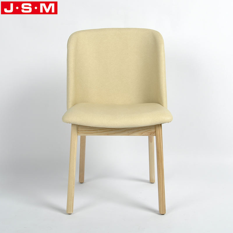Classic Furniture Home Garden Wood Frame Long Back Upholstered Dining Chair