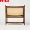 Modern Furniture Outdoor Garden Solid Wooden Lounge Armchairs For Auditorium