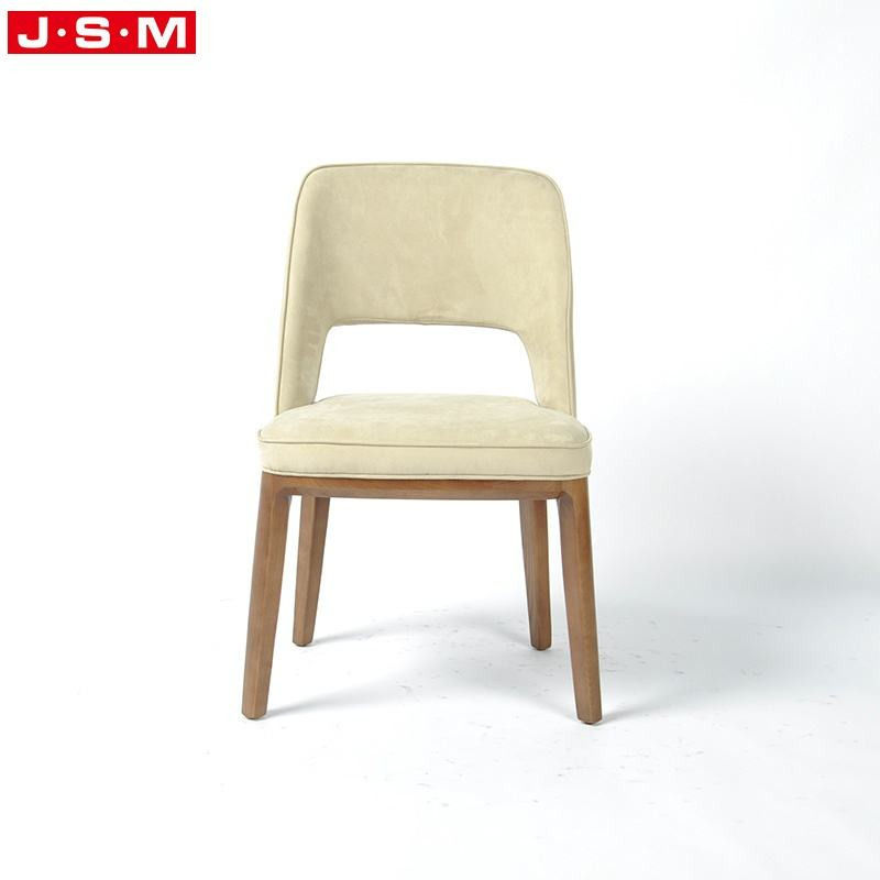 Wholesale Luxury Modern Wooden Frame Dining Chair Armless Dining Chair