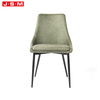 Modern Metal Dining Chair Elegance Leather Dining Chair