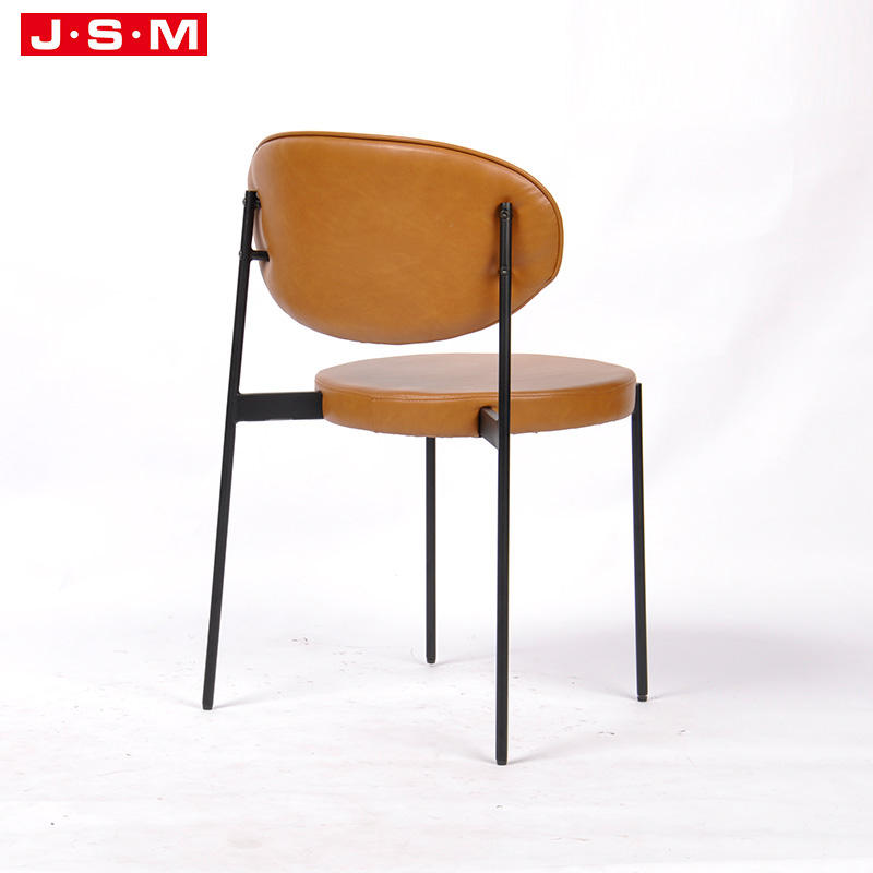 High Quality Living Room Metal Base Antique Room Wooden Frame Dining Chair