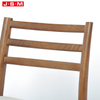 Modern Simple Cushion Seat Ash Timber Frame Wood Dining Chair