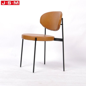 High Quality Living Room Metal Base Antique Room Wooden Frame Dining Chair