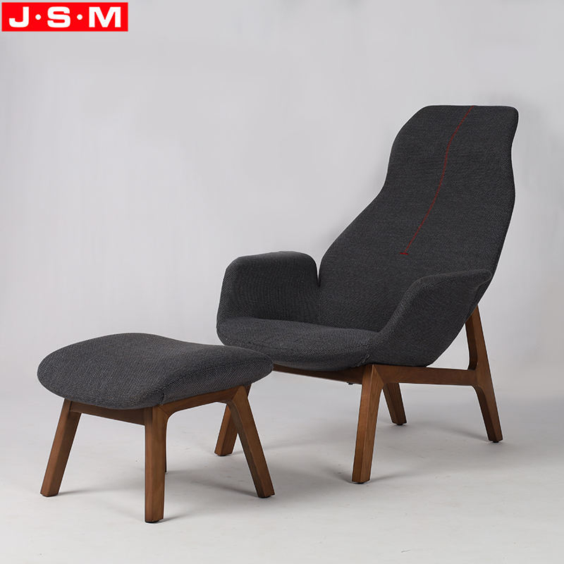 Fabric Armchair Accent Leisure Chair Modern High Back Lounge Relax Leisure Chair