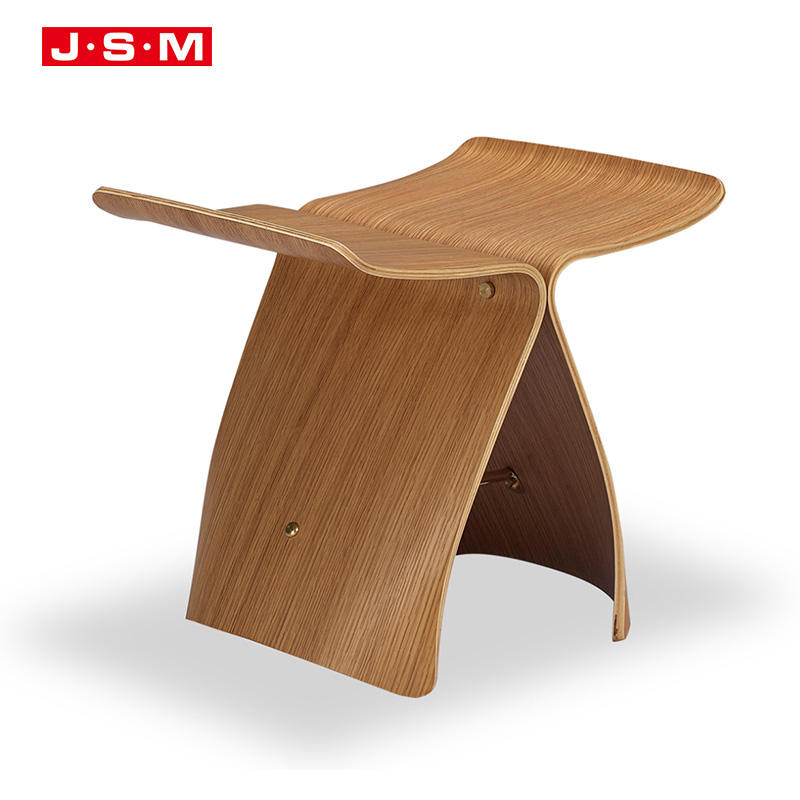 Luxury Nordic Design Plywood Ash Oak Walnut Veneer Solid Wood Minimalist Furniture Coffee Table