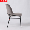 Factory Wholesale Dining Chair Fabric Pc Upholstery Dining Chair Metal Frame Chair
