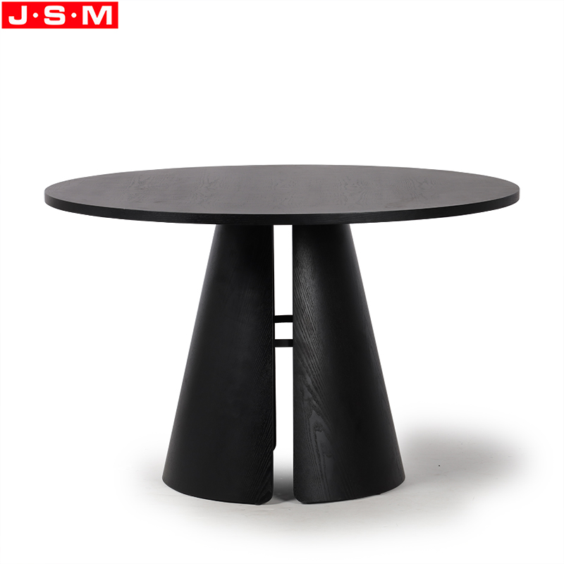 Round Wooden Dining Table