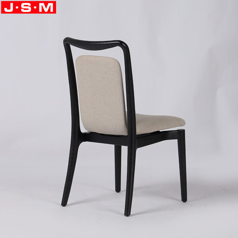 Home Leisure Modern Chairs Living Room Furniture Dining Chairs With Natural Wood Leg