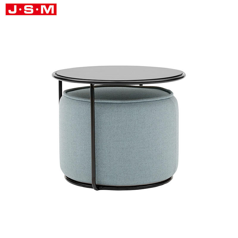 New Goods Minimalist Indoor Round Metal Furniture Coffee Tea Table