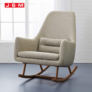 Quality Products Modern Sleek Indoor High Back Directional Single Rocking Armchair