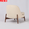 New Design Home Furniture Armchair Leisure Lounge Chair With Wood Leg