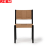 Paper String Woven Dining Chairs Home Hotel Furniture Restaurant Solid Wood Frame Dining Chairs Wooden Chairs