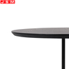 Plywood Ash Veneer Top Coffee Table Tea Table With Base In Man Made Stone