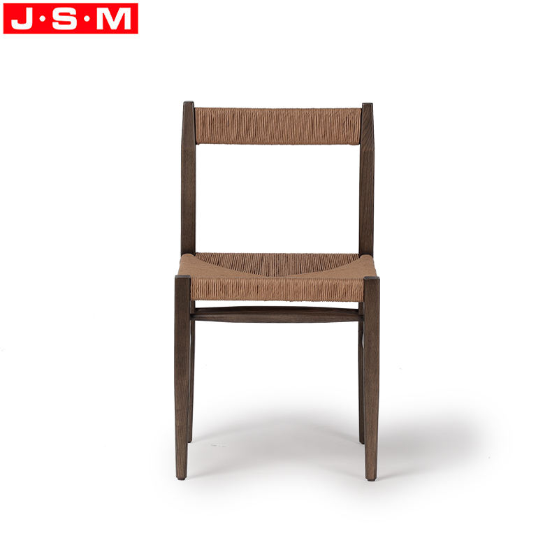 Wholesale Dining Chair Solid Wood Material Mid Century Style Customize Color Hotel Dining Chair
