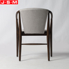 Home Furniture Vintage Cushion Seat Wooden Dining Chair For Living Room Hotel