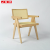 Modern Furniture Plastic Rattan Dining Chair Luxury Solid Wood Dining Chair
