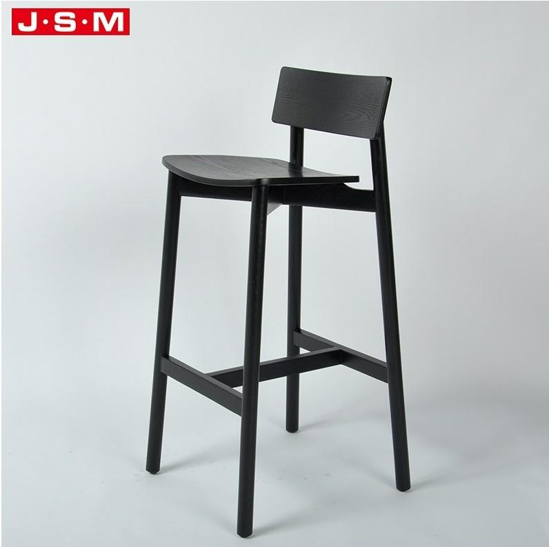 Modern High Quality Outdoor White Wooden Metal Lounge Diner Retro Bar Stools