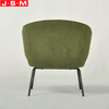 New Design Wooden Frame Green Armchair Single Seat Leisure Armchair