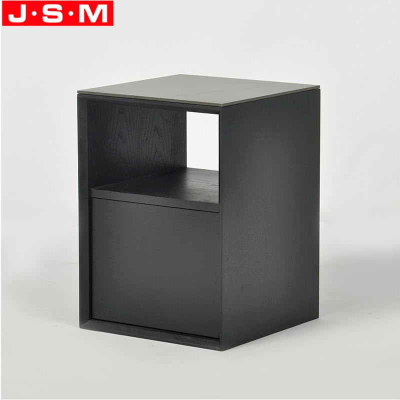 High Fashion Coffee Table Modern Rock Slab Table Top Bedside Table With Drawer