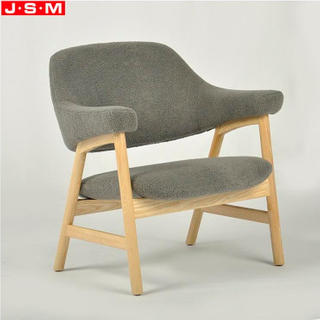 Living Room Chair Modern Armchair For Bedroom Single Sofa With Sturdy Wooden Frame