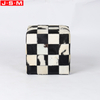 Mushroom Stool Ottoman American Ash Fram Fabric Or Pu Upholstery Stool Ottoman