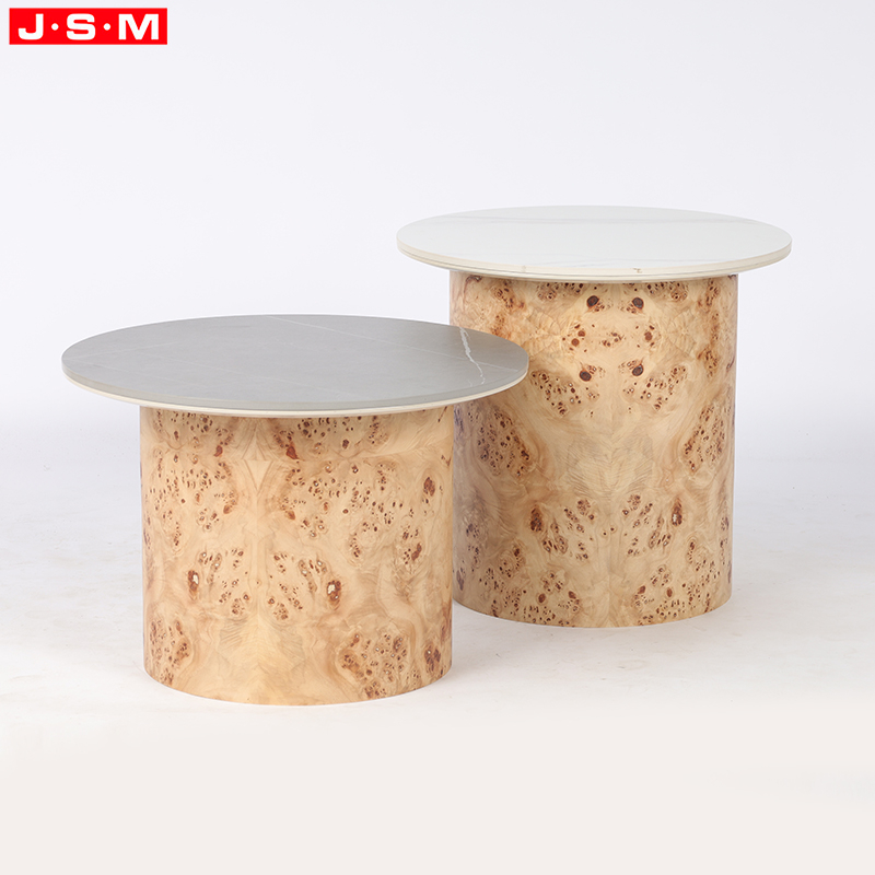 children's tea table english tea table ceramic top natural stone top burl veneer base