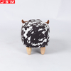 China Couch Ottoman Wooden Frame Fabric Stools Living Room Stool Home Stool Ottoman
