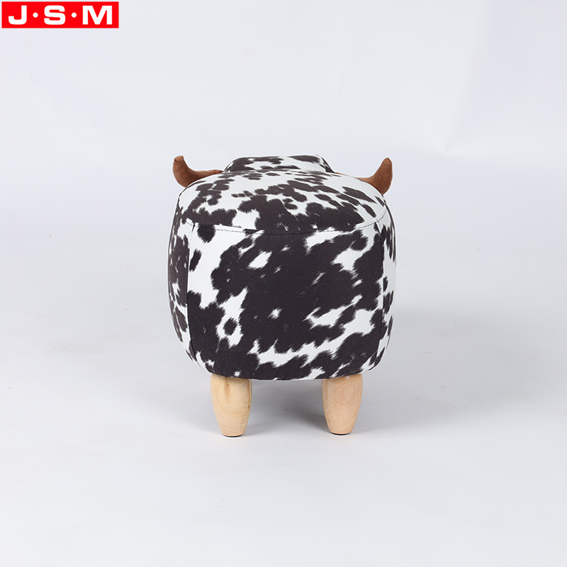 China Couch Ottoman Wooden Frame Fabric Stools Living Room Stool Home Stool Ottoman