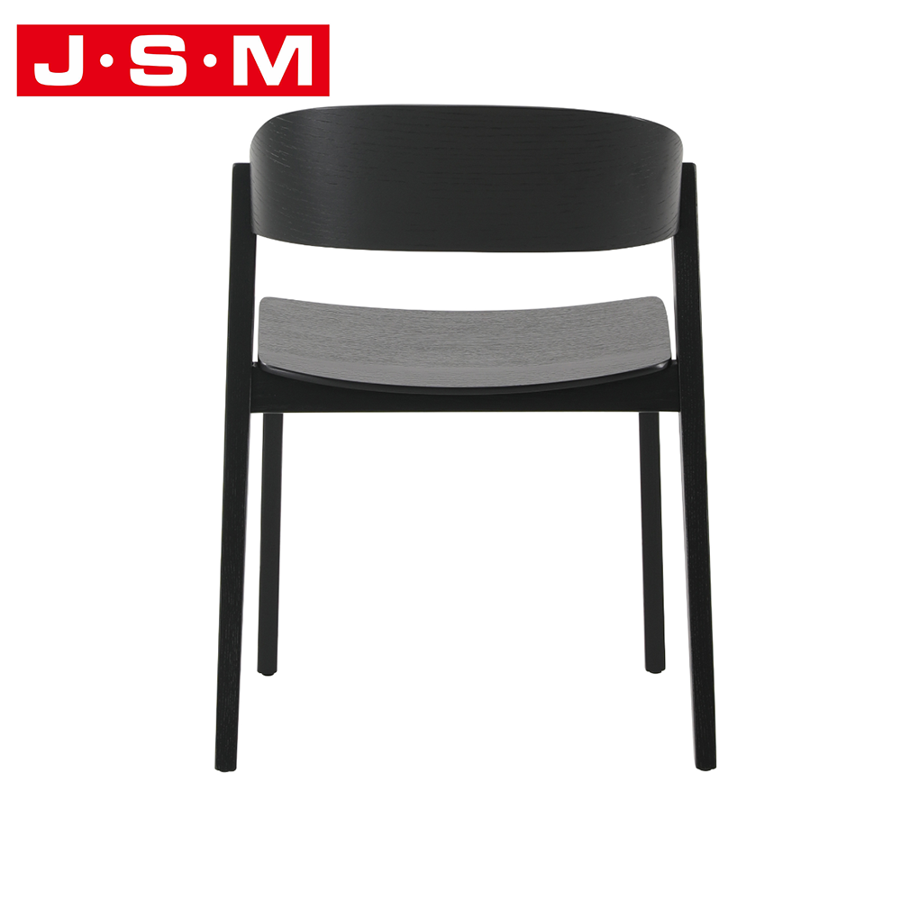 Plywood with Veneer Back And Seat Chairs Wooden Furniture Artificial Rattan Seat And Back Dining Chair