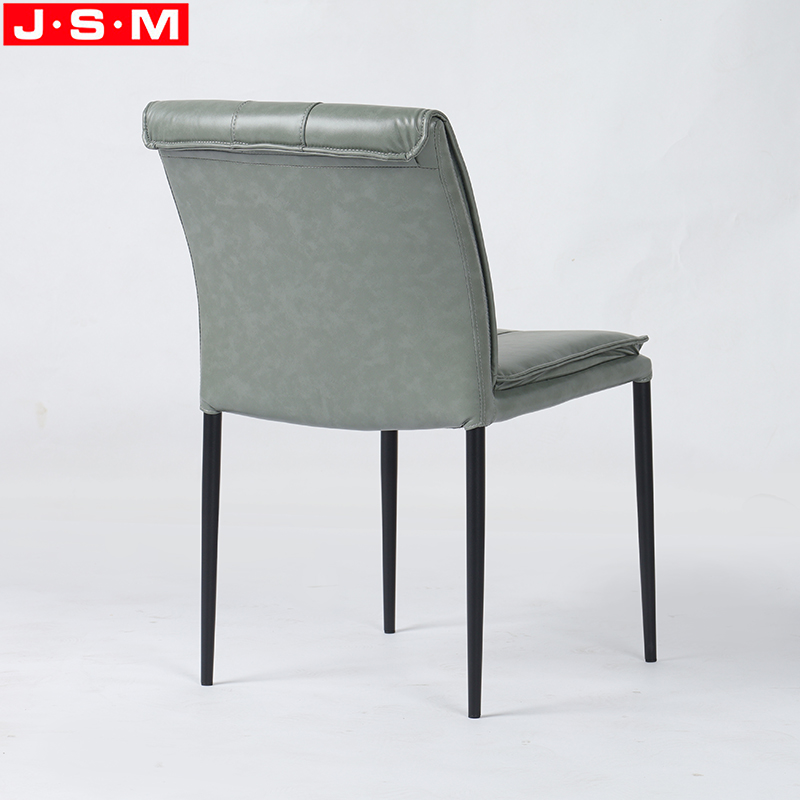 cushion seat Leather Seat Dining Chair Ash Timber Base Dining Chair For Dining Room