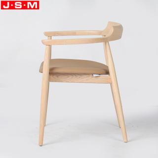 Ghana Teak Wood Bent Wooden Buff And Black Wood Dining Chairs