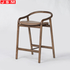 Counter Stools Chair Wood Furniture Red Oak Timber Frame Bar Chair Wood High Bar Stool