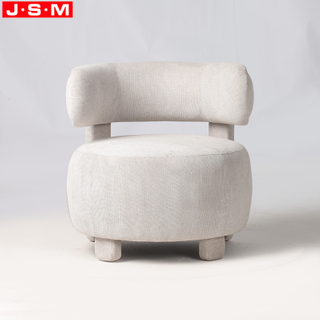 High Quality Luxury Accent Chair Bedroom Italian Living Room White Upholstered Sherpa Leisure Chair