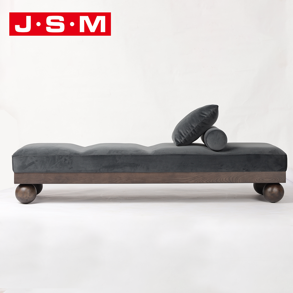 Home Decorative Cushion Seat Upholstered Bench Cushion Seat Long Bench Sofa